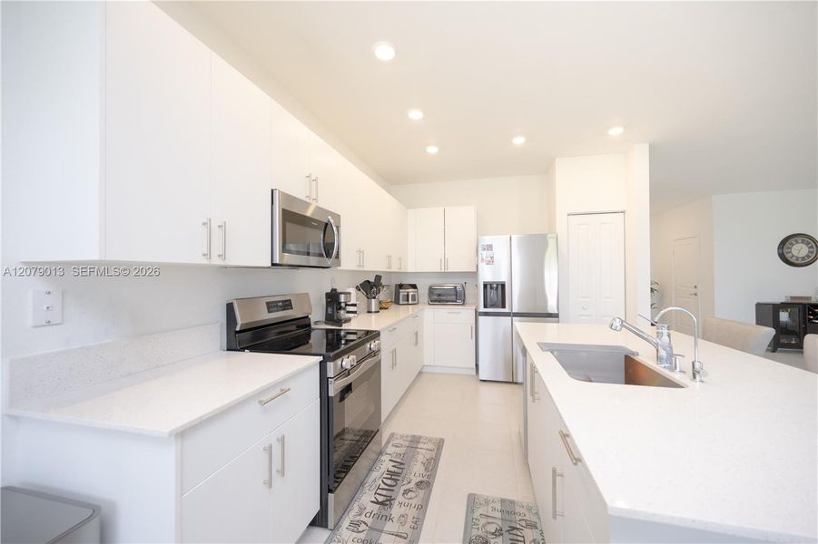 Furnished interior view inside a new home in , Miami (Image 39).