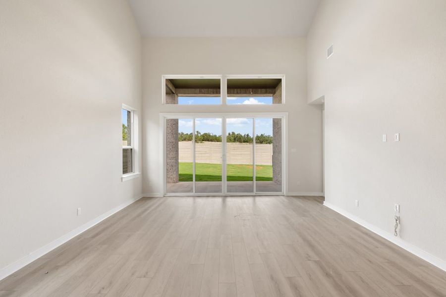 Spacious, unfurnished interior of a new home in Arbor Collection At Wolf Ranch, Georgetown (Image 29).
