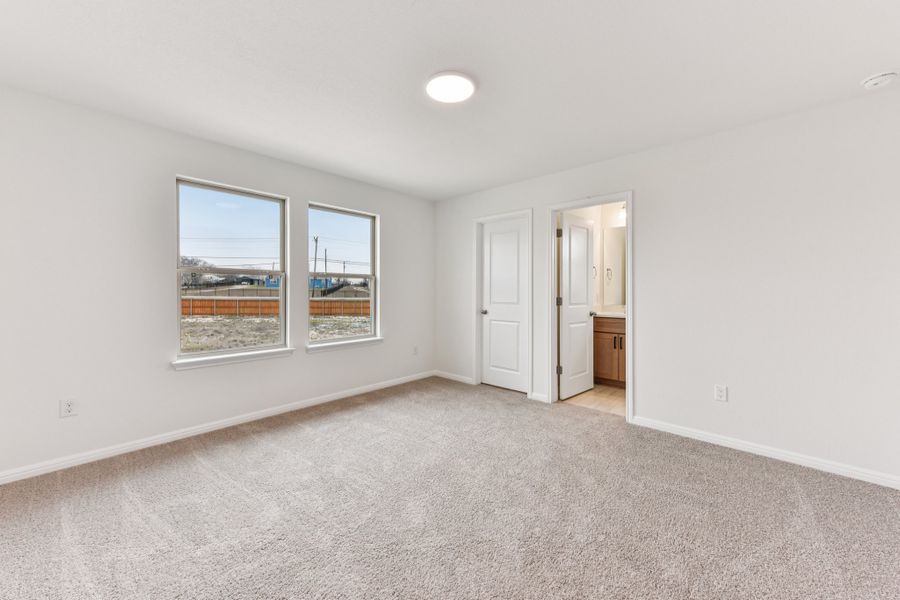 Spacious, unfurnished interior of a new home in Crosswinds, Kyle (Image 22). Spacious, unfurnished interior of a new home in Crosswinds, Kyle (Image 22).