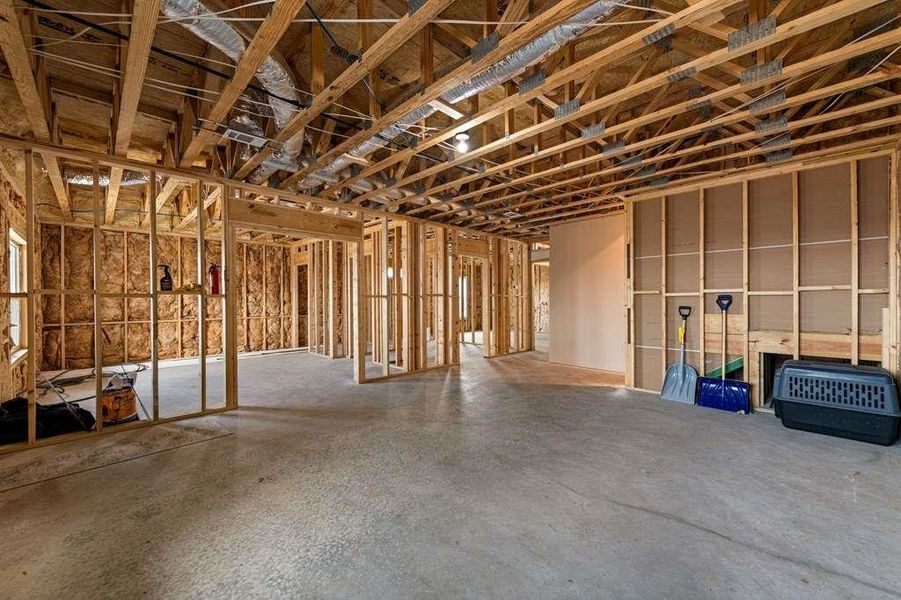 In-progress construction of a new home in , Talking Rock, GA (Image 57).