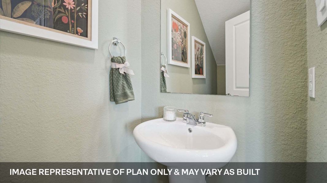 Representative interior finishes for a home built from the The Emily by D.R. Horton in Valverde, Bastrop (Image 20).