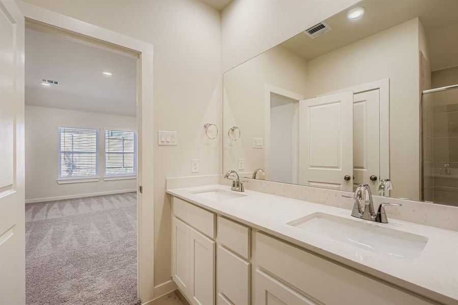 Furnished interior view inside a new home in Summerwood Estates, Red Oak (Image 10).