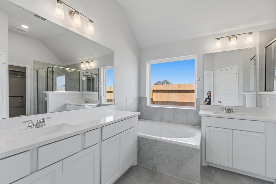 Furnished interior view inside a new home in Westland Ranch, League City (Image 8). Furnished interior view inside a new home in Westland Ranch, League City (Image 8).