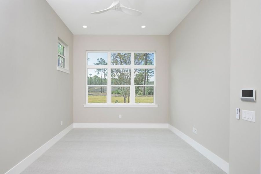Representative unfurnished interior of a home built from the Grand Mainsail by Minto Communities in Latitude Margaritaville Watersound, Panama City Beach (Image 20).
