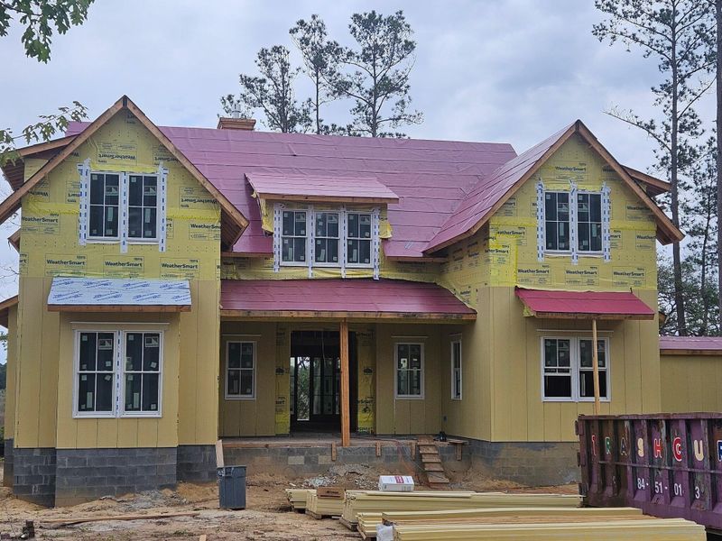 In-progress construction of a new home in , Ravenel, SC (Image 26).