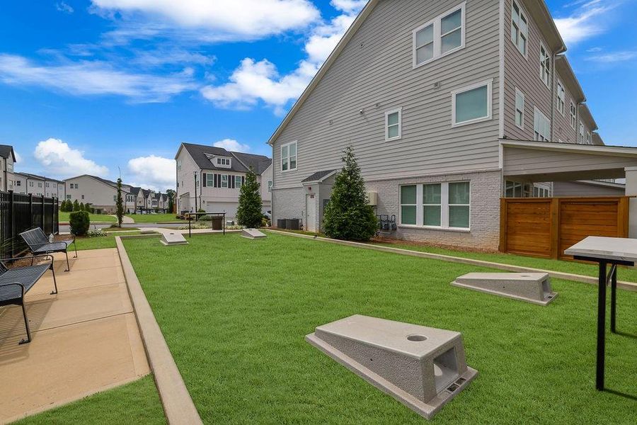 Exterior details and patio area of a home in , Cumming (Image 3).