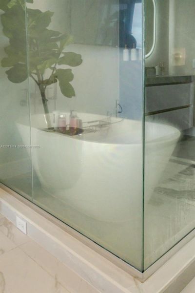 Close-up of interior finishes inside a home in , Miami (Image 22).
