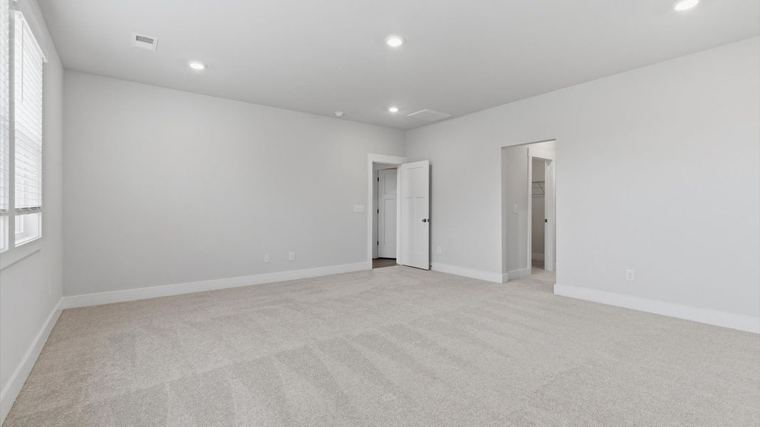 Furnished interior view inside a new home in Kayfield at Midway, Anderson (Image 24).