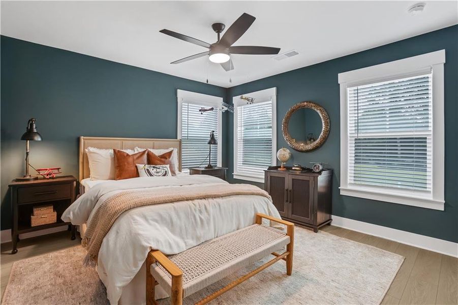 Furnished interior view inside a new home in , Cartersville (Image 4).