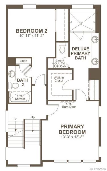 2D floor plan layout of this home in Parkdale, Erie, CO (Image 5). 2D floor plan layout of this home in Parkdale, Erie, CO (Image 5).