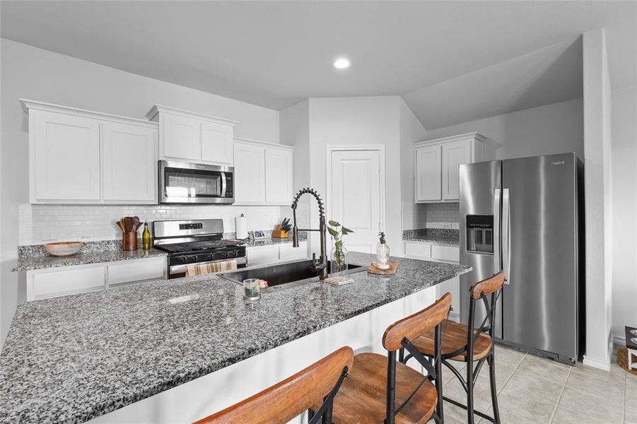 Furnished interior view inside a new home in Liberty Trails, Fort Worth (Image 10).