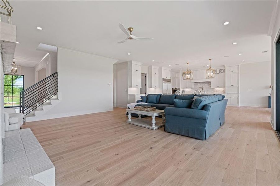 Furnished interior view inside a new home in , Ball Ground (Image 37).