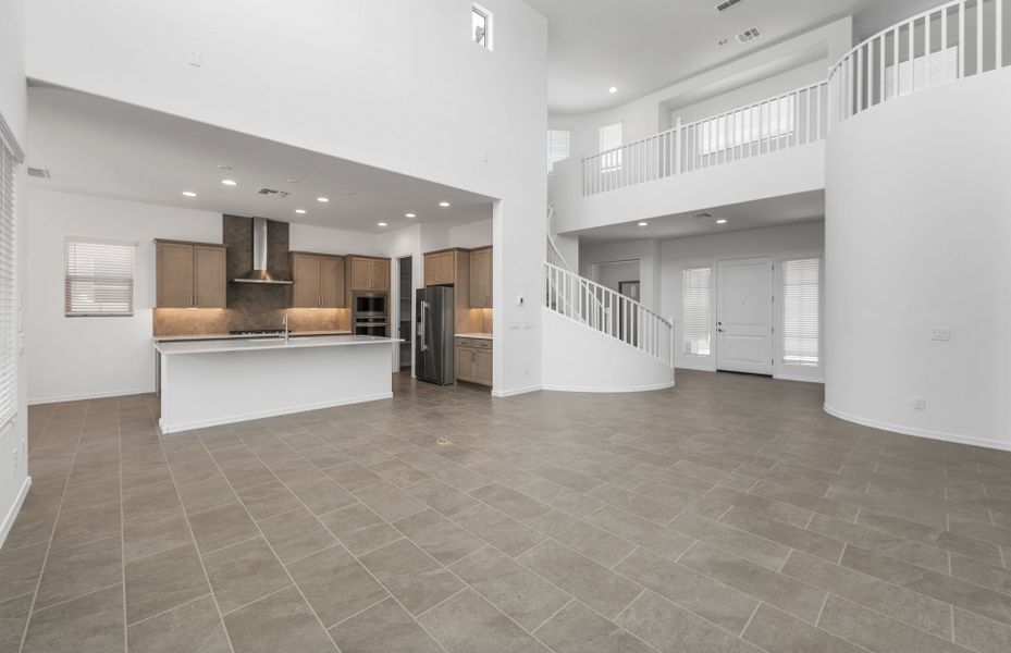 Spacious, unfurnished interior of a new home in Harvest - Enchantment Series, Queen Creek (Image 26). Spacious, unfurnished interior of a new home in Harvest - Enchantment Series, Queen Creek (Image 26).