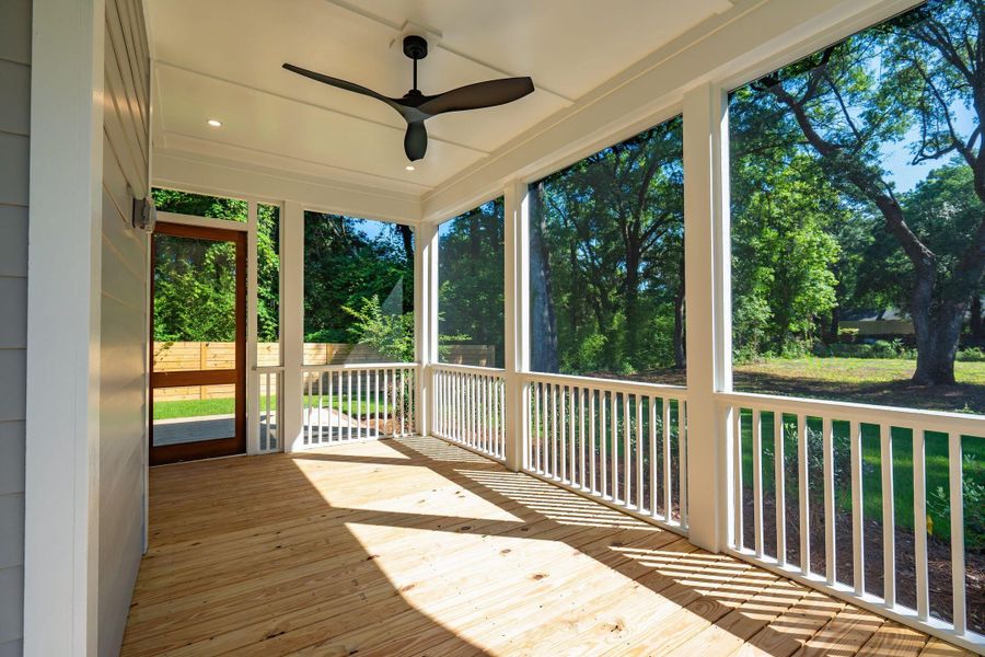 Exterior details and patio area of a home in , Mount Pleasant (Image 36).