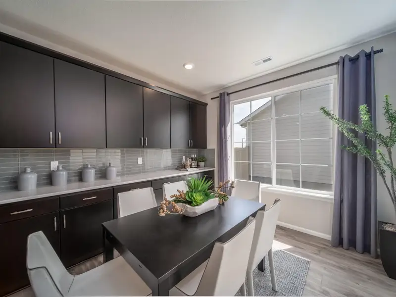 Furnished interior view inside a new home in The Reserve at Green Valley Ranch, Aurora (Image 10).