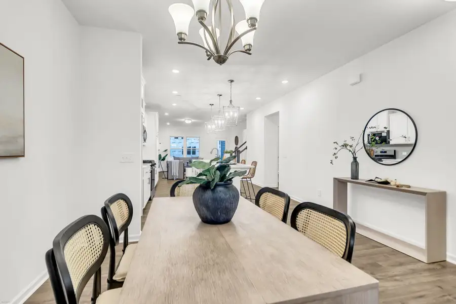 Furnished interior view inside a new home in Homecoming, Ravenel (Image 5).
