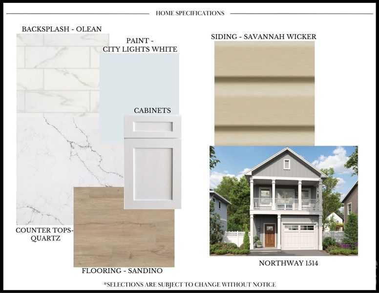 Sample of building materials used in homes in , Mooresville (Image 29).