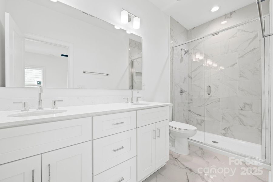 Furnished interior view inside a new home in , Charlotte (Image 13).