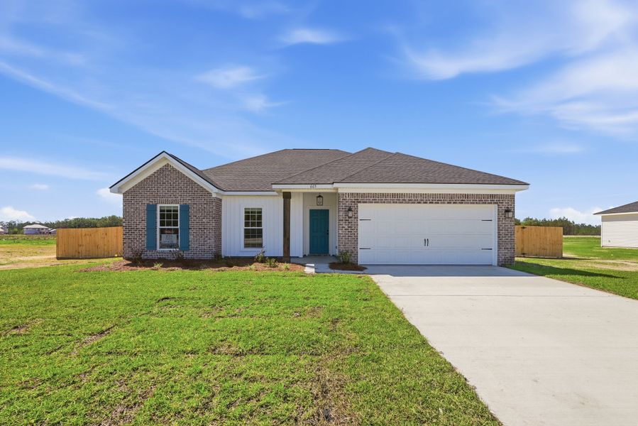 Representative exterior photo of a completed home built from the The Jackson by RTS Homes in Tibet Road at Sassafras, Allenhurst, GA (Image 20). Representative exterior photo of a completed home built from the The Jackson by RTS Homes in Tibet Road at Sassafras, Allenhurst, GA (Image 20).