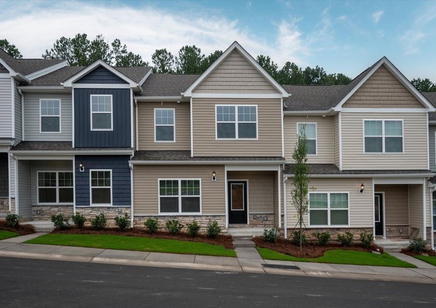 The Cedar townhome. The Cedar townhome.