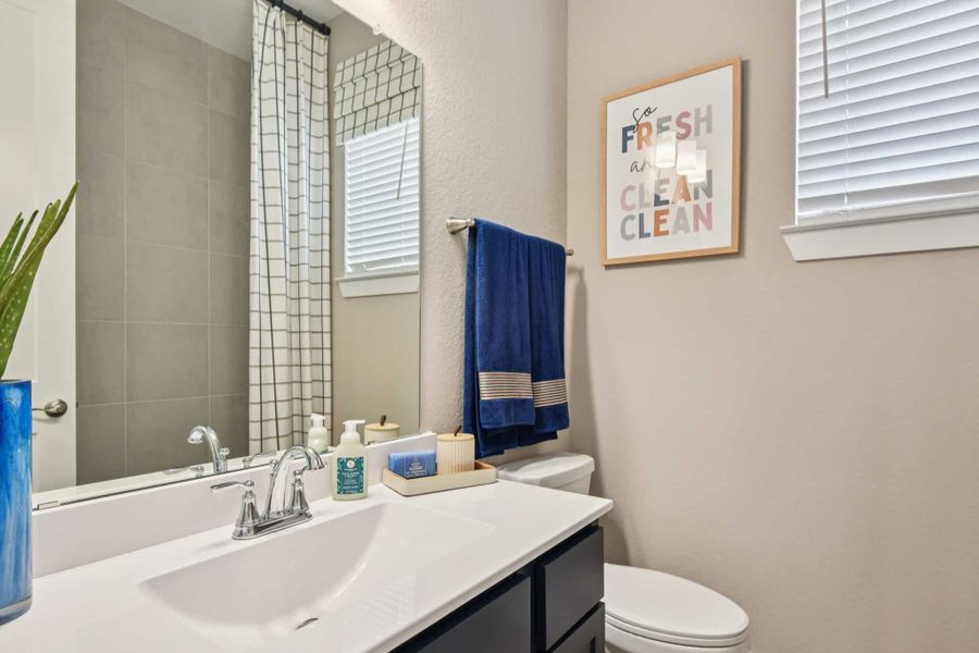 Furnished interior view inside a new home in Wildrye, Waller (Image 13).