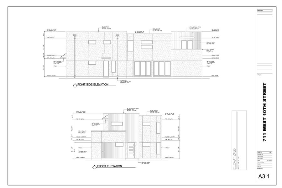 Front Elevation Front Elevation