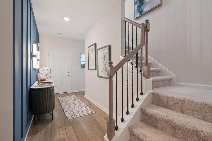 Furnished interior view inside a new home in Chapel Hill, Newnan (Image 30).
