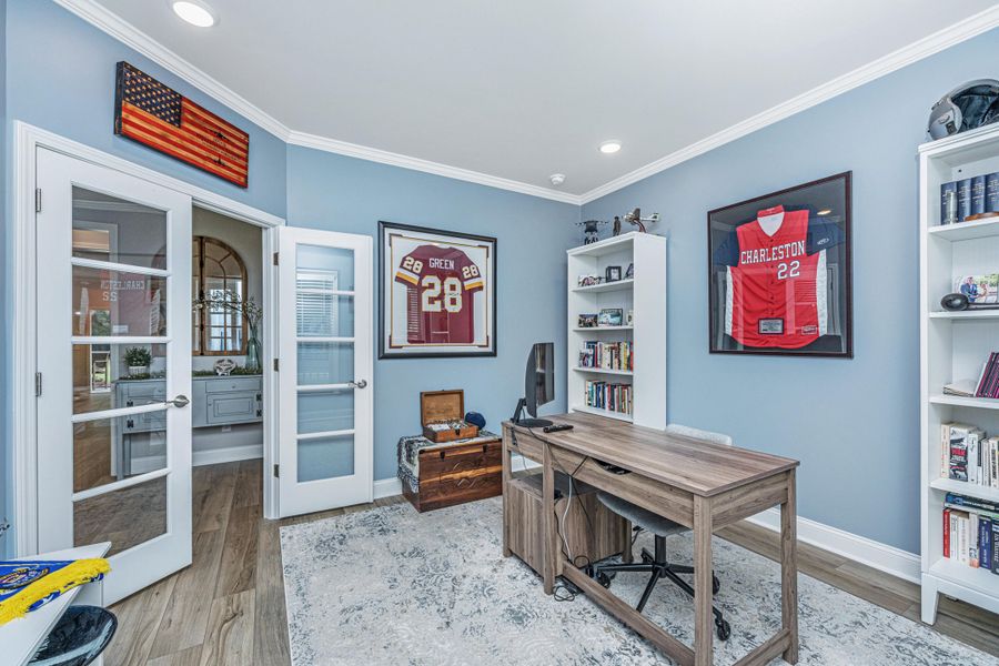 Furnished interior view inside a new home in Sea Island Preserve, Johns Island (Image 6).