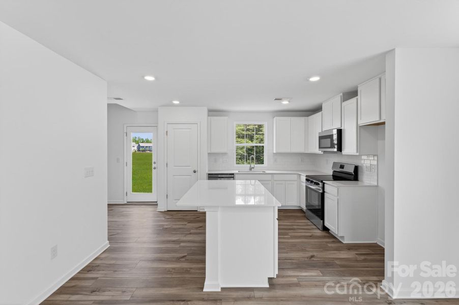 Furnished interior view inside a new home in Creekside Cottages, Bessemer City (Image 11).
