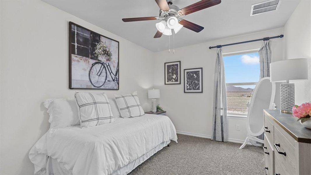 Furnished interior view inside a new home in The Woods at Lindsey Place, Anna (Image 8). Furnished interior view inside a new home in The Woods at Lindsey Place, Anna (Image 8).