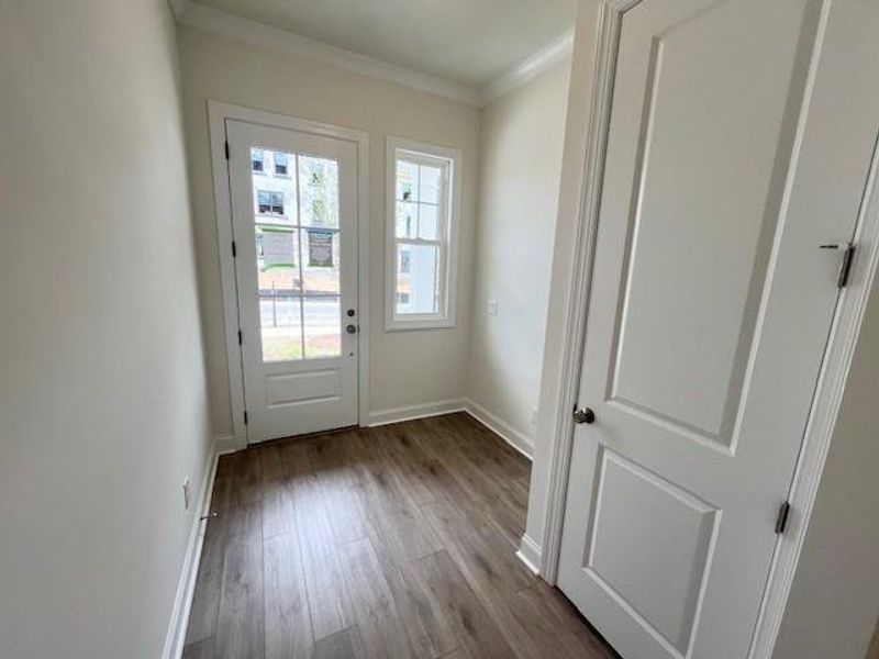 Spacious, unfurnished interior of a new home in Palisades Single Family, Cumming (Image 34). Spacious, unfurnished interior of a new home in Palisades Single Family, Cumming (Image 34).