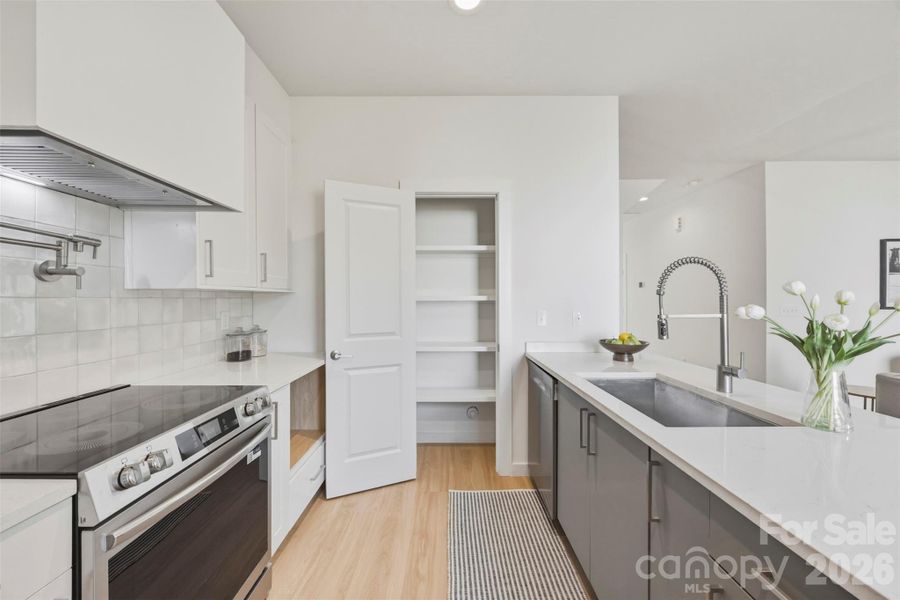 Furnished interior view inside a new home in , Charlotte (Image 26).