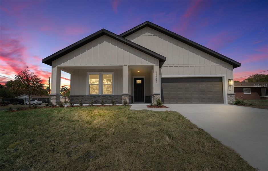 Front exterior of a new home in , Spring Hill, FL, highlighting curb appeal (Image 30). Front exterior of a new home in , Spring Hill, FL, highlighting curb appeal (Image 30).