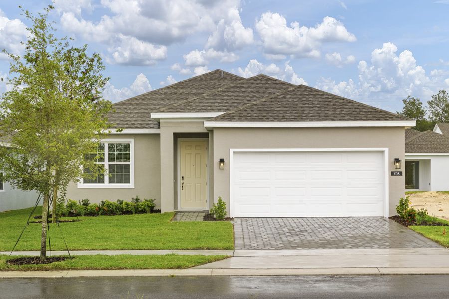 Exterior | Sebring | Lot 73 | Trinity Gardens | Move In Ready Home in DeLand, FL Exterior | Sebring | Lot 73 | Trinity Gardens | Move In Ready Home in DeLand, FL