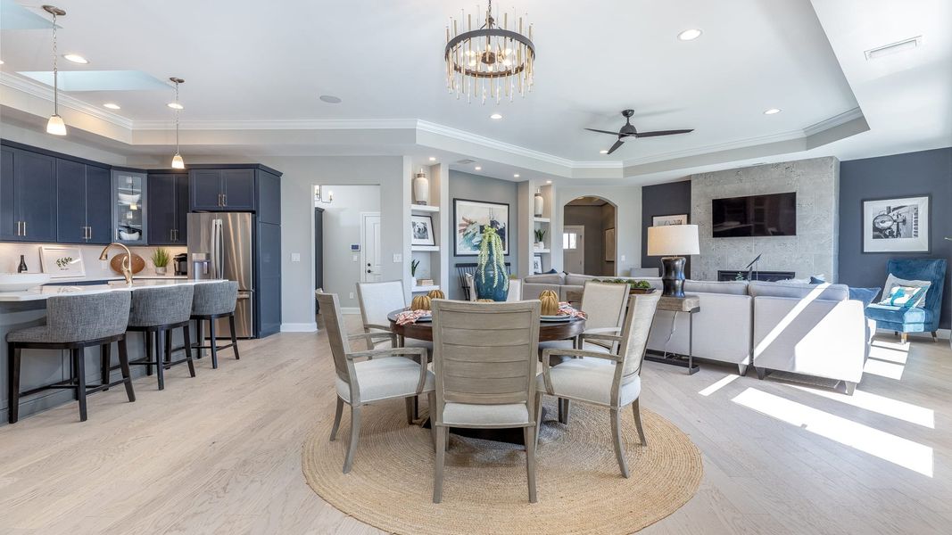 Representative furnished interior of a home built from the Promenade by Epcon Communities in The Courtyards at Lupton Village, Fort Lupton (Image 11). Representative furnished interior of a home built from the Promenade by Epcon Communities in The Courtyards at Lupton Village, Fort Lupton (Image 11).