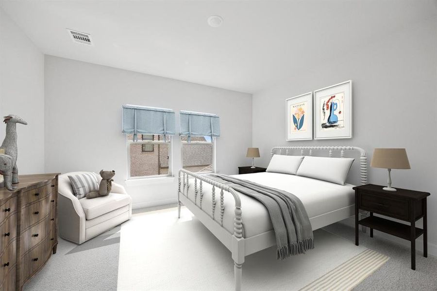 Furnished interior view inside a new home in Lincoln Pointe, Van Alstyne (Image 7). Furnished interior view inside a new home in Lincoln Pointe, Van Alstyne (Image 7).