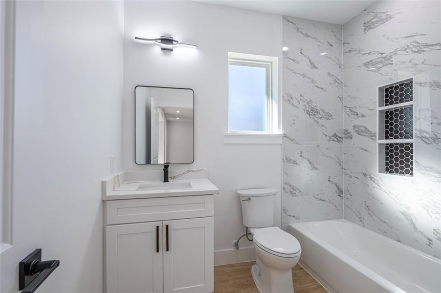 Furnished interior view inside a new home in , Dayton (Image 12).