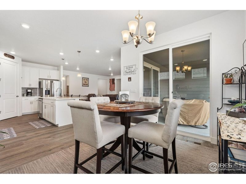 Furnished interior view inside a new home in Vantage, Berthoud (Image 18). Furnished interior view inside a new home in Vantage, Berthoud (Image 18).