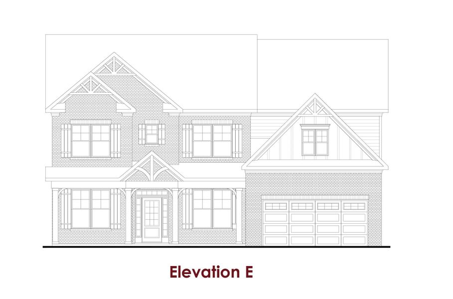 Representative rendering of the exterior for the Turnbridge by Chafin Communities (Image 7).
