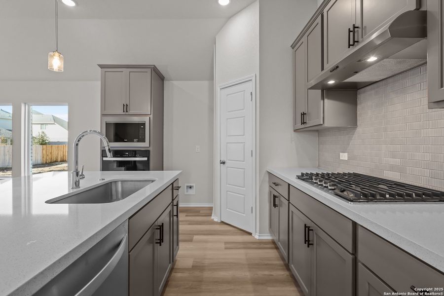 Furnished interior view inside a new home in Davis Ranch, San Antonio (Image 6).
