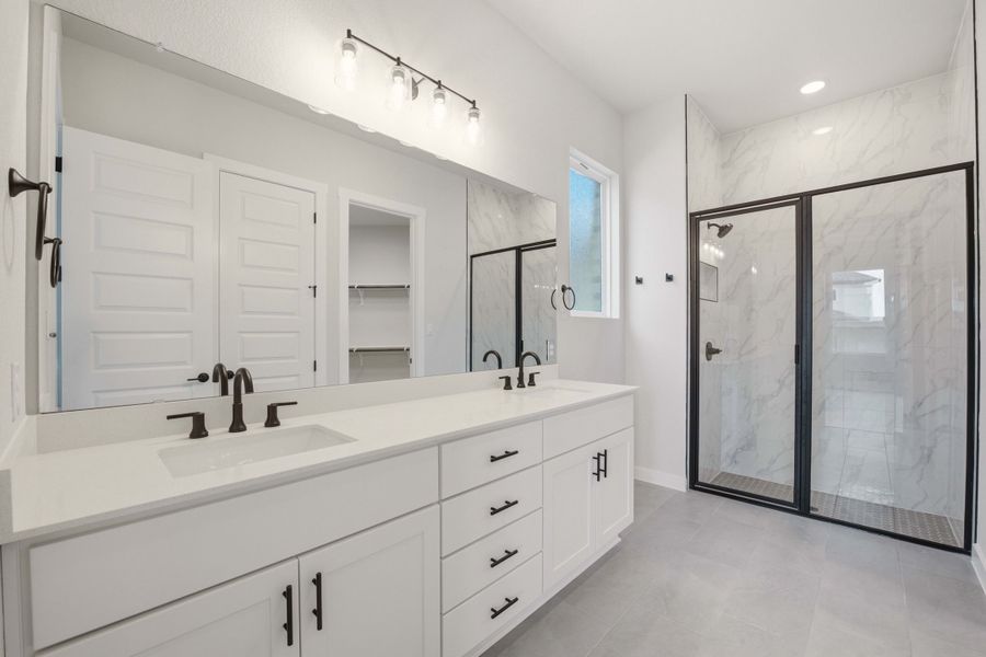Furnished interior view inside a new home in Heritage, Dripping Springs (Image 16).