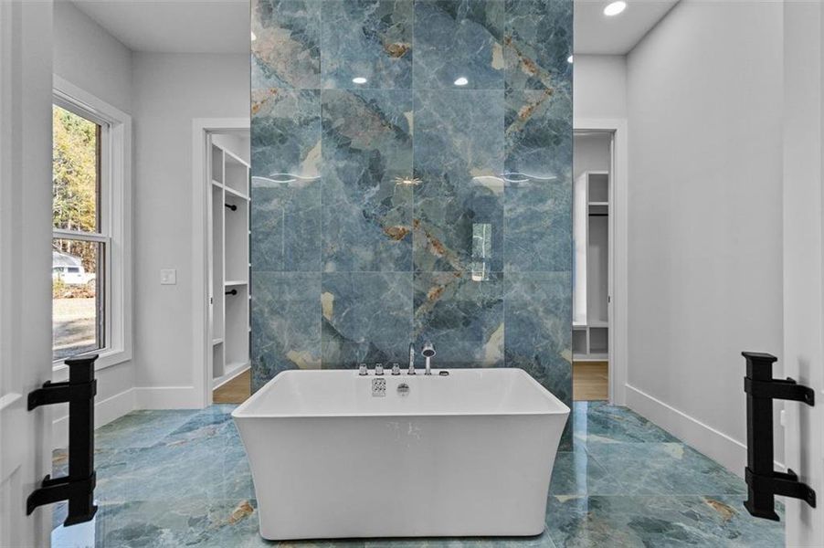 Furnished interior view inside a new home in , Monroe (Image 13).