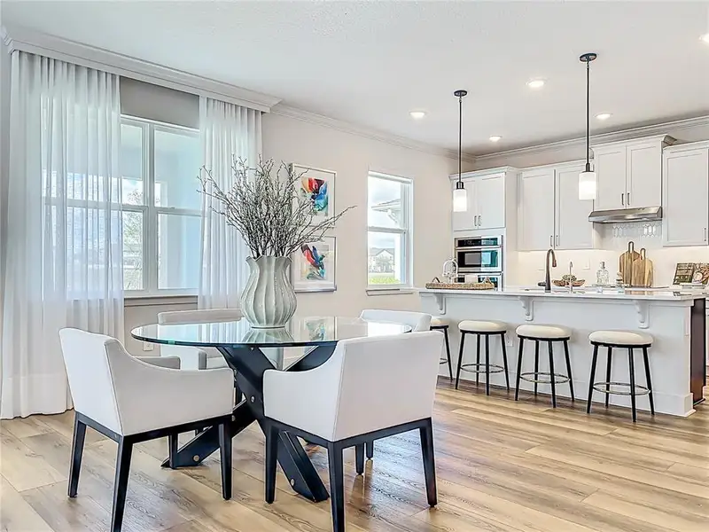 Furnished interior view inside a new home in Summerlake Reserve, Winter Garden (Image 7).