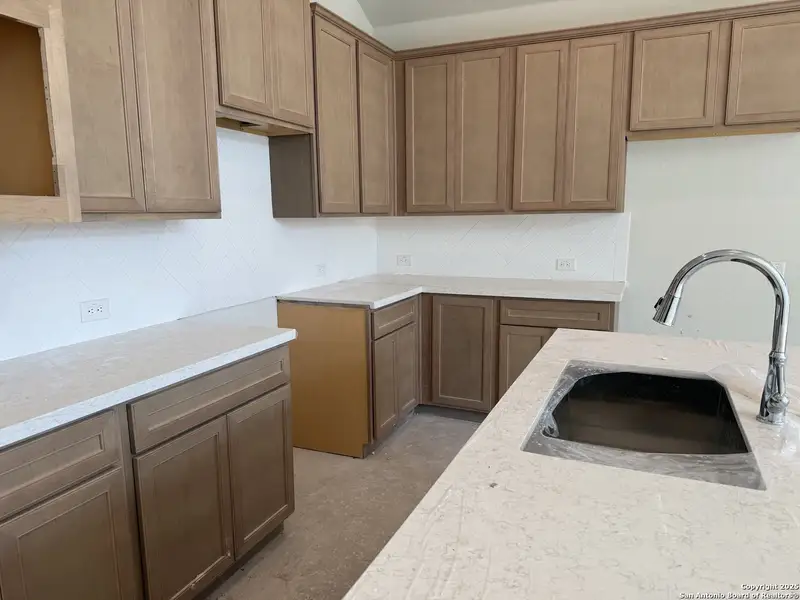 Furnished interior view inside a new home in Alsatian Oaks, Castroville (Image 3).