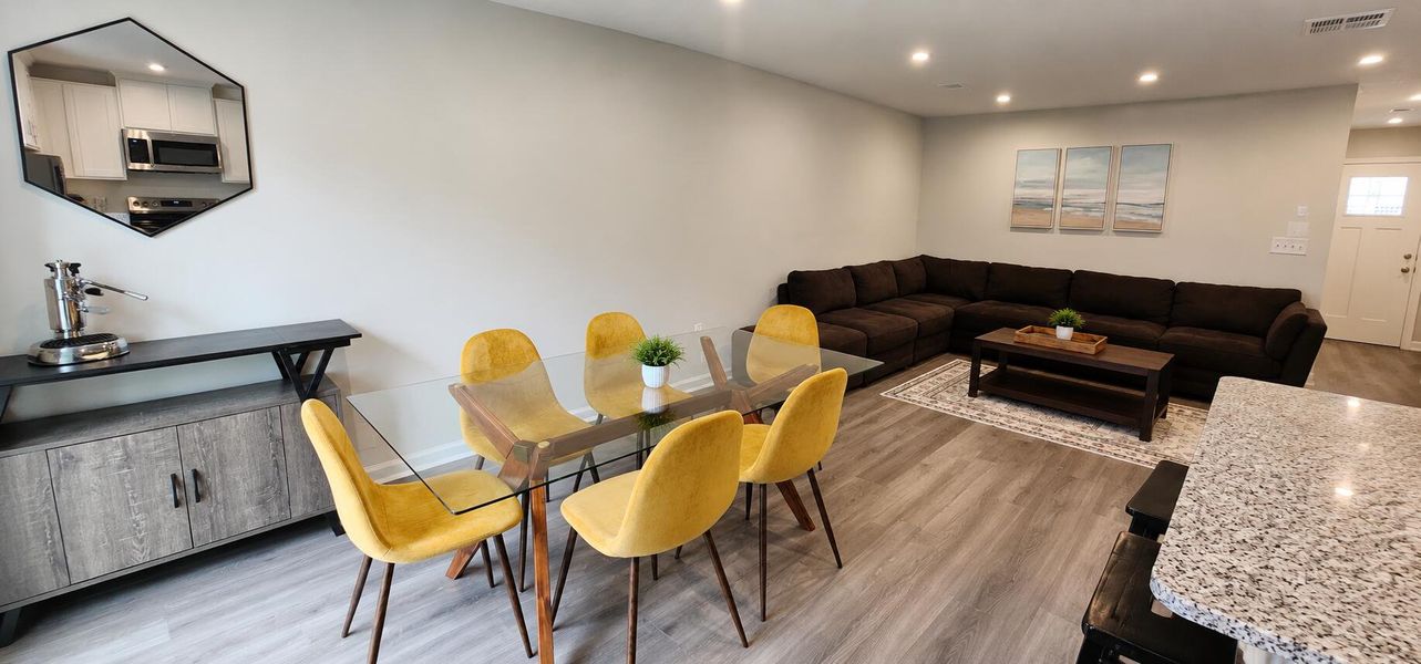 Furnished interior view inside a new home in , Myrtle Beach (Image 5).