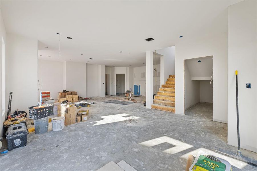 In-progress construction of a new home in , Iredell, TX (Image 9).