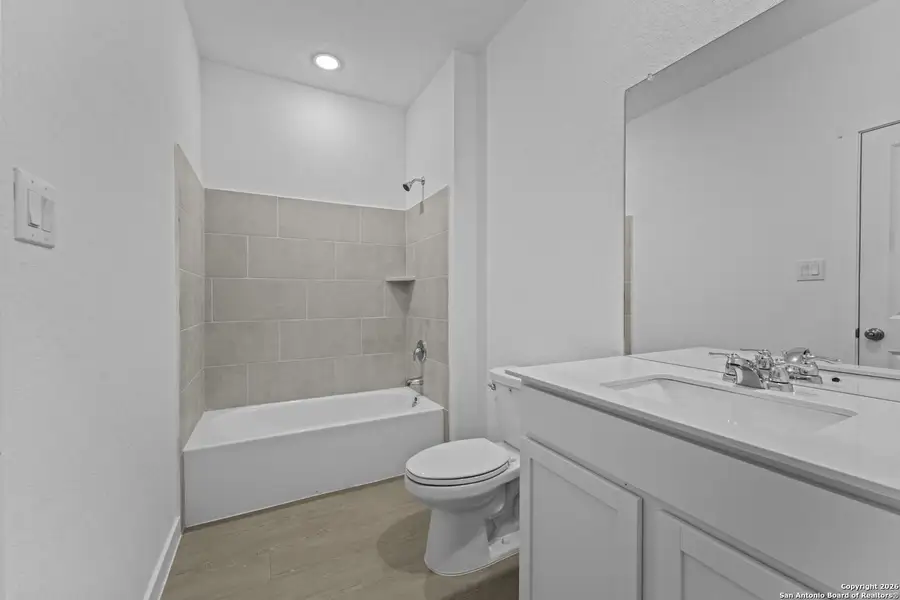 Furnished interior view inside a new home in Parkside: Coastline Collection, New Braunfels (Image 4).