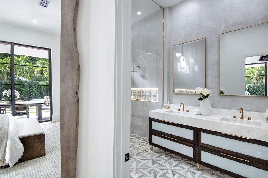 Furnished interior view inside a new home in , Wellington (Image 91).