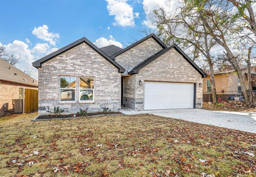 Front exterior of a new home in , White Settlement, TX, highlighting curb appeal (Image 24).