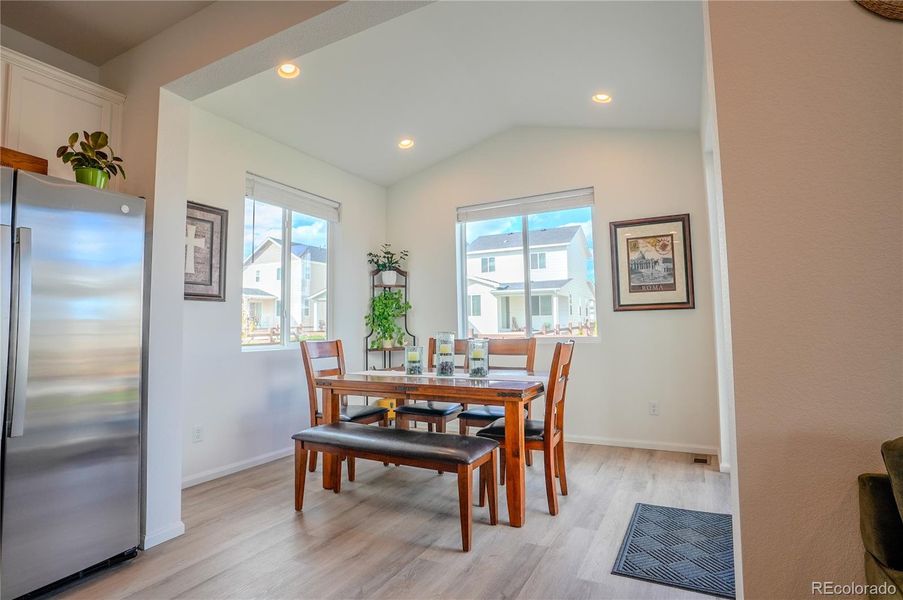 Furnished interior view inside a new home in , Monument (Image 22).